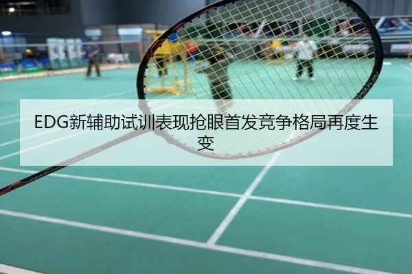 EDG新辅助试训表现抢眼首发竞争格局再度生变